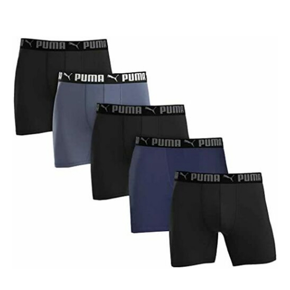 New Puma Sportluxe Boxers 5 Pack Mens